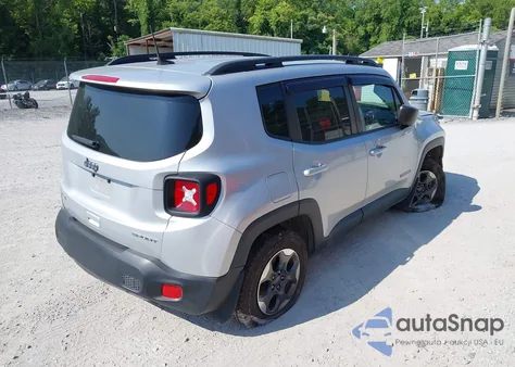 2018 Jeep Renegade Sport from USA, damaged, VIN ZACCJBAB2JPH43339